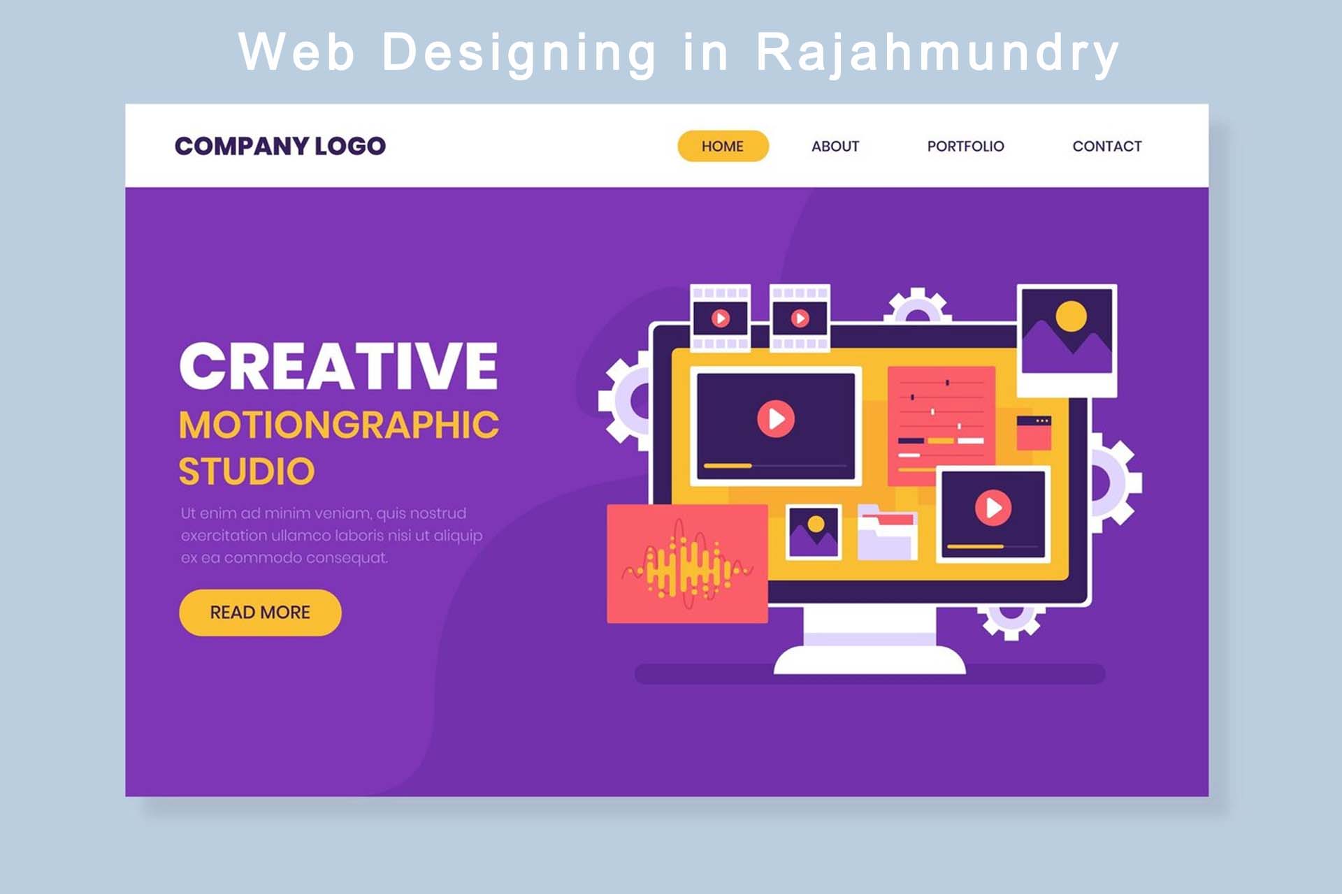 website design in rajahmundry